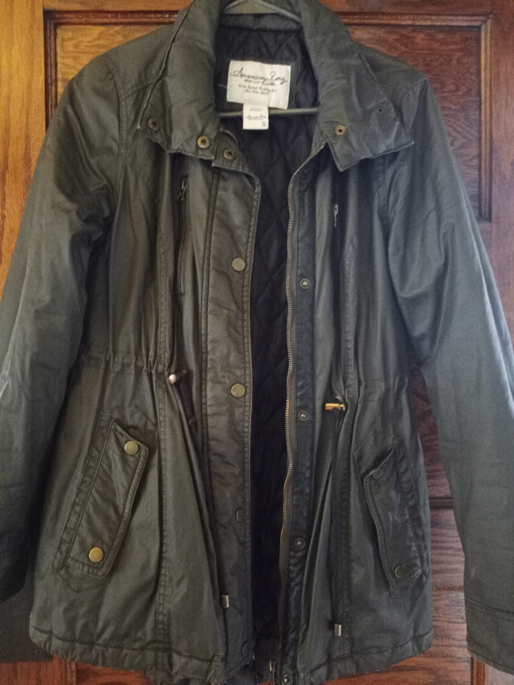 Unknown Brand Olive Green Utility Jacket for Women
